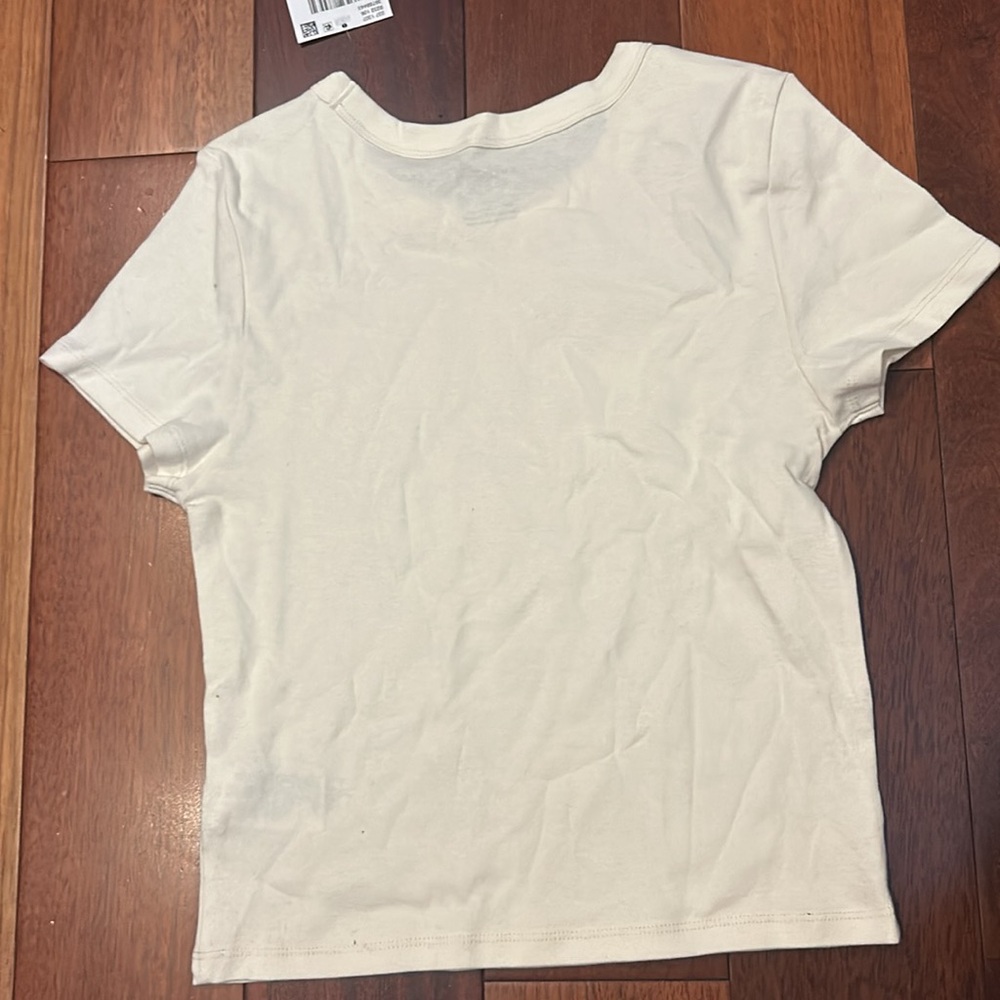 Girls American Eagle peace flower tee-shirt L - Picture 5 of 7